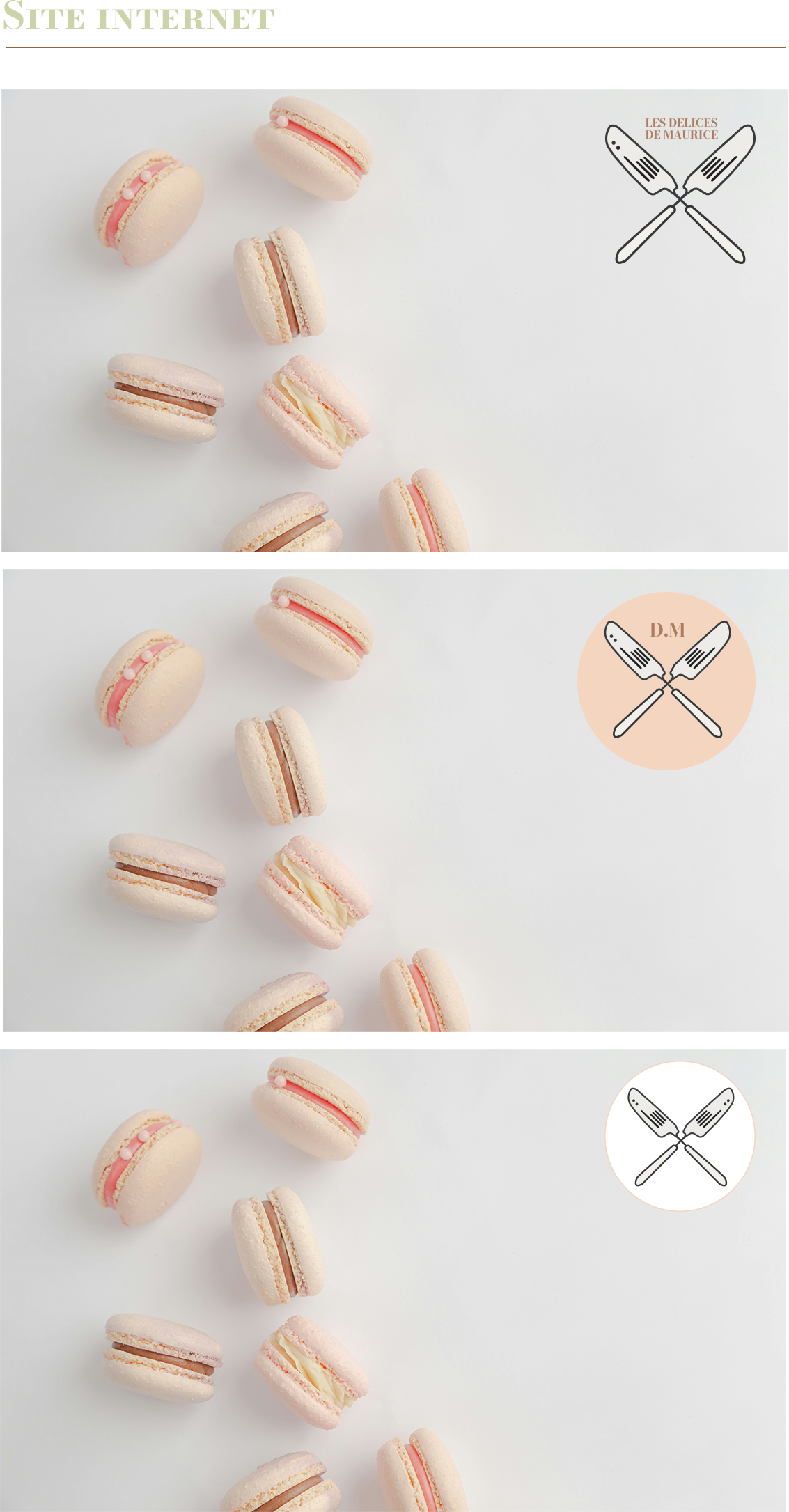 Application sur site internet