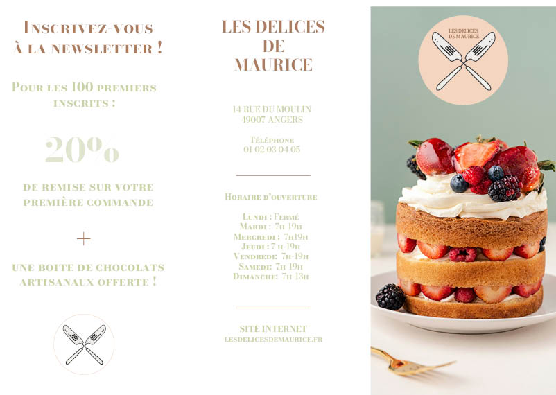 Dépliant Les délices de Maurice